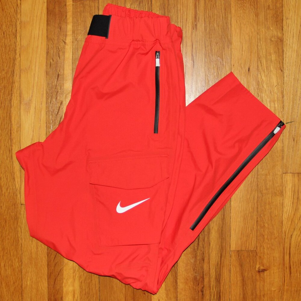 Nike Pro Elite Storm-Fit ADV Podium Track & Field Pants Mens M Red
